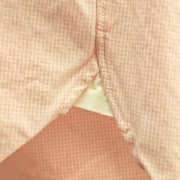 J. Crew Shirtings Men's Button Down Shirt Pink Medium Checked Business Preppy - Picture 9 of 10